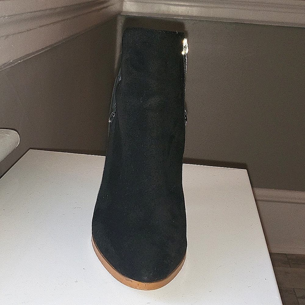 Black ankle boots
